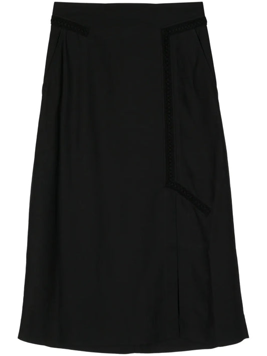 Panelled Midi Skirt