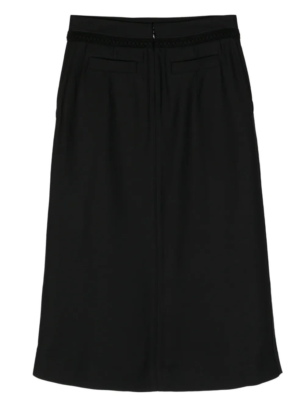 Panelled Midi Skirt