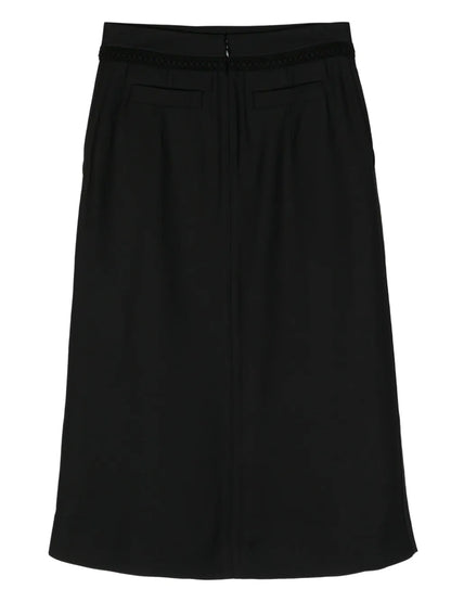 Panelled Midi Skirt