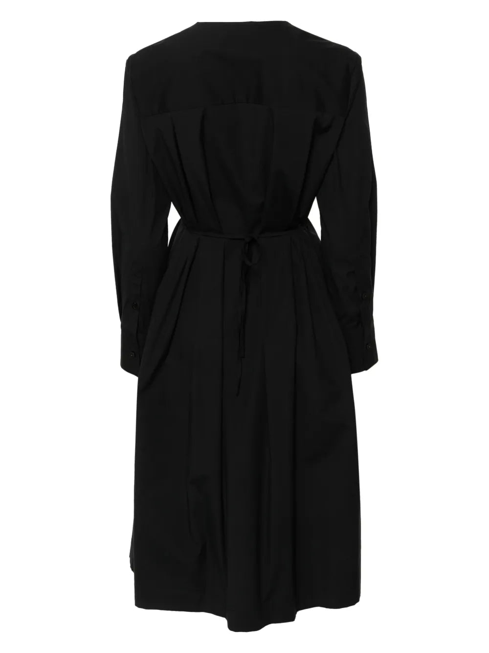 Sofia Pleat-Detail Midi Dress