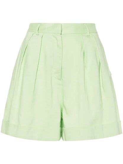 Rina Pleated Tailored Shorts