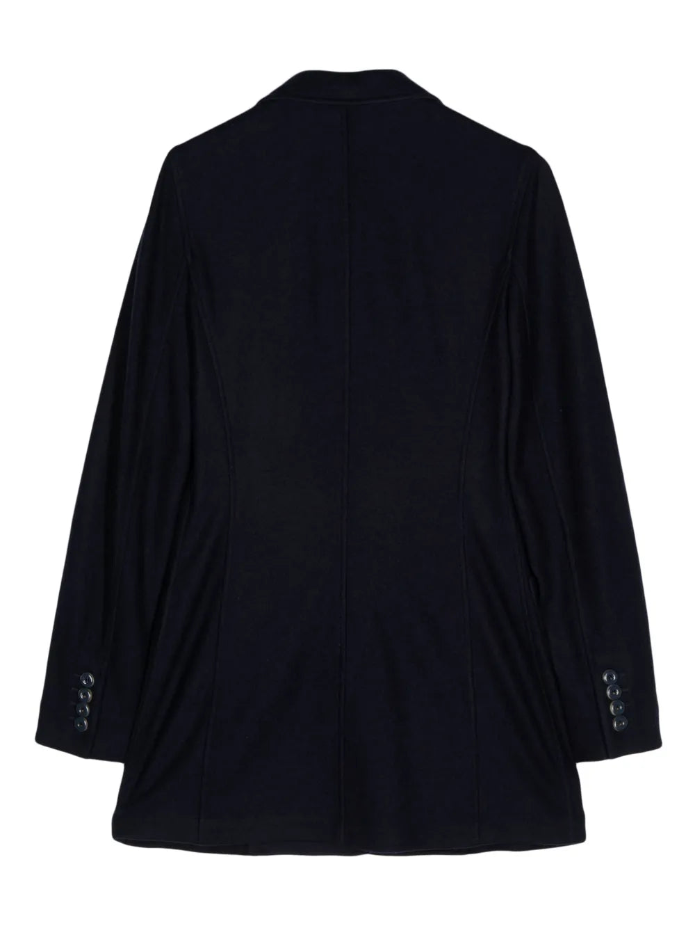 Notched-Lapel Single-Breasted Blazer