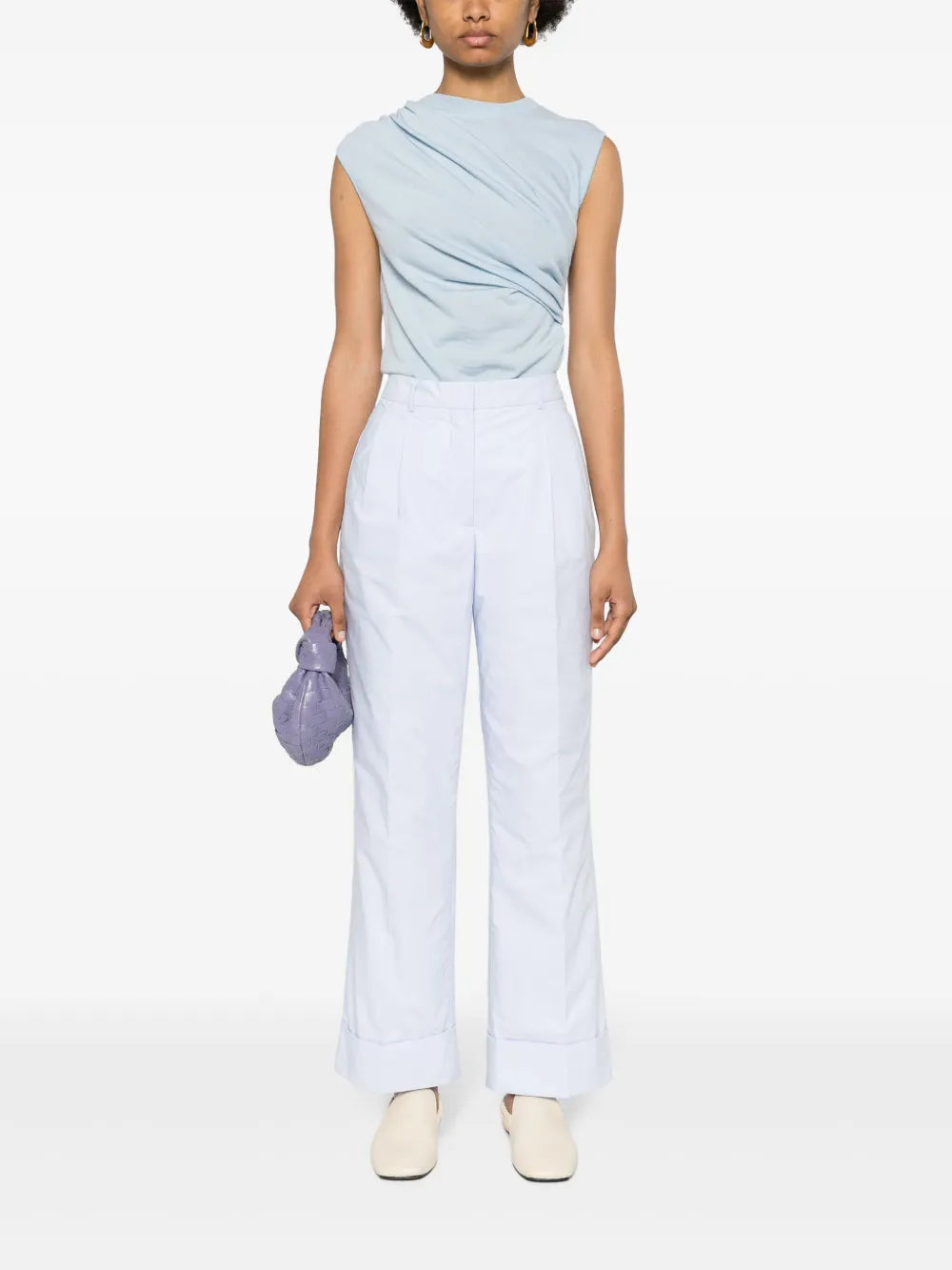 Willow High-Waist Straight Trousers