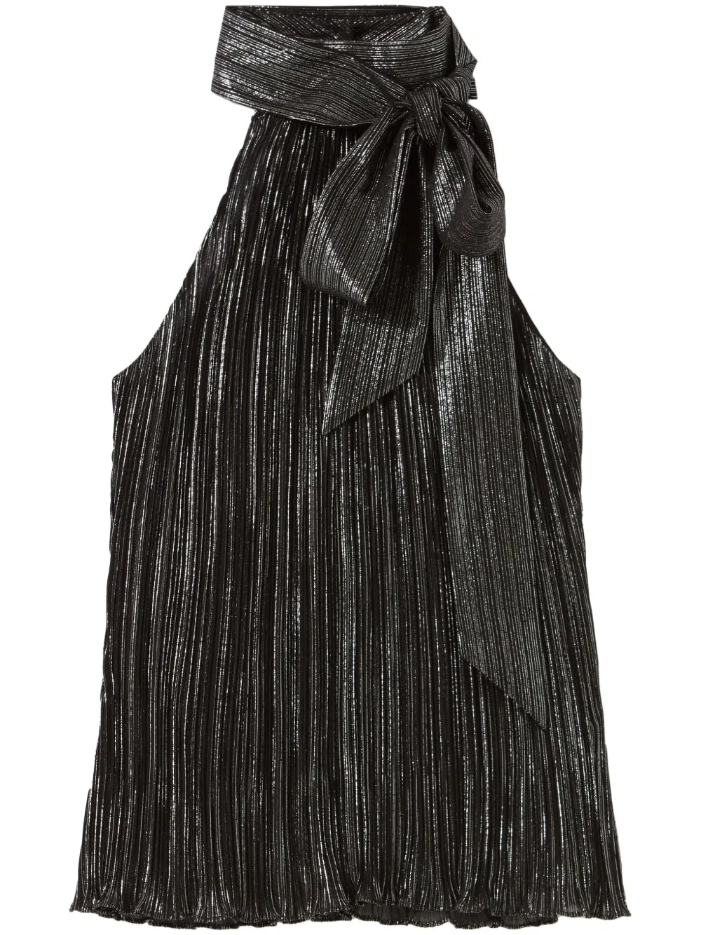 Plissé Mini Dress