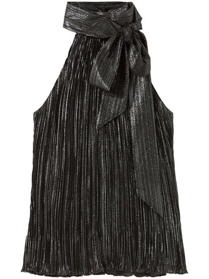 Plissé Mini Dress
