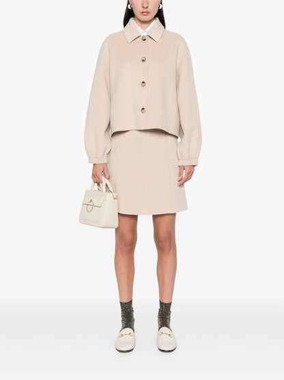 Straight Mini Skirt