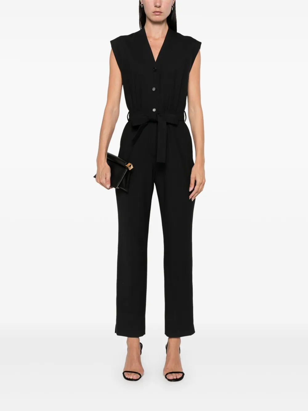 Short-Sleeve Jumpsuit