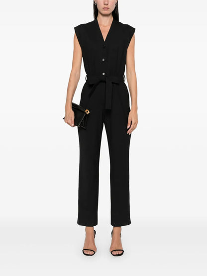 Short-Sleeve Jumpsuit