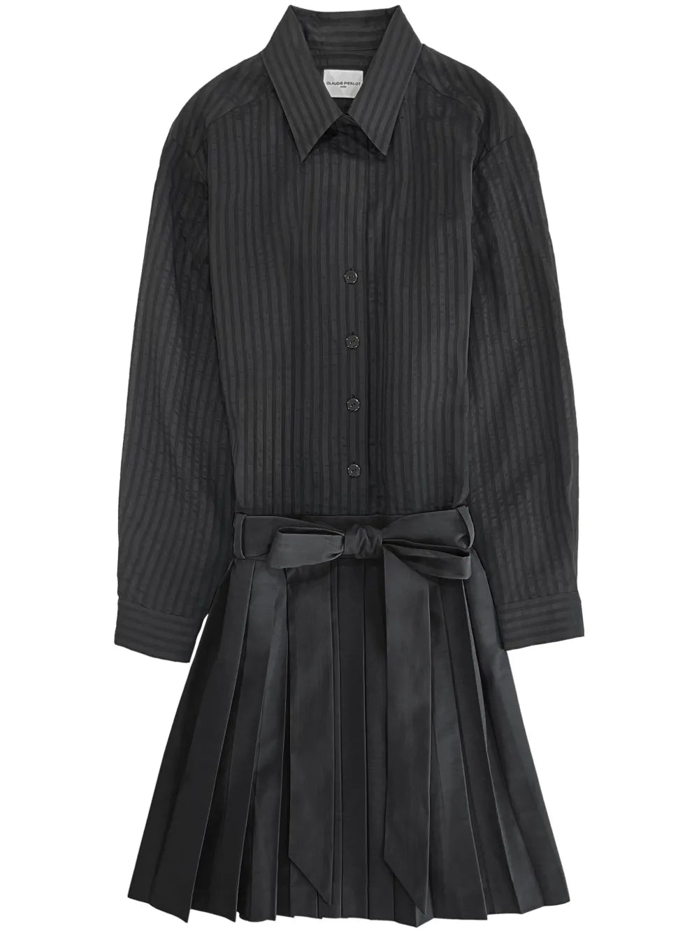 Striped Shirt Dress
