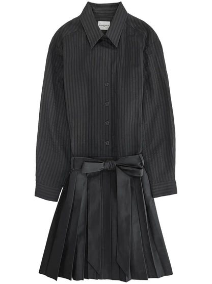 Striped Shirt Dress