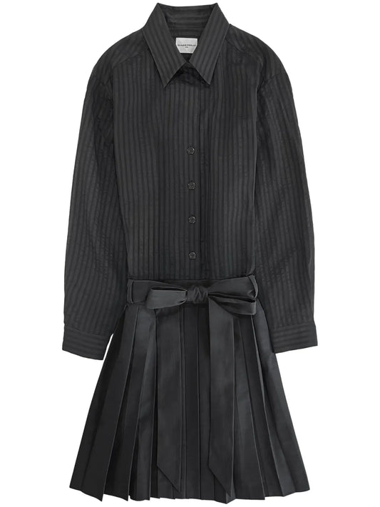 Striped Shirt Dress