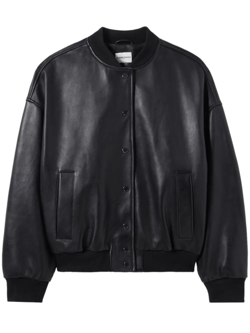 Varsity-Collar Oversize Jacket
