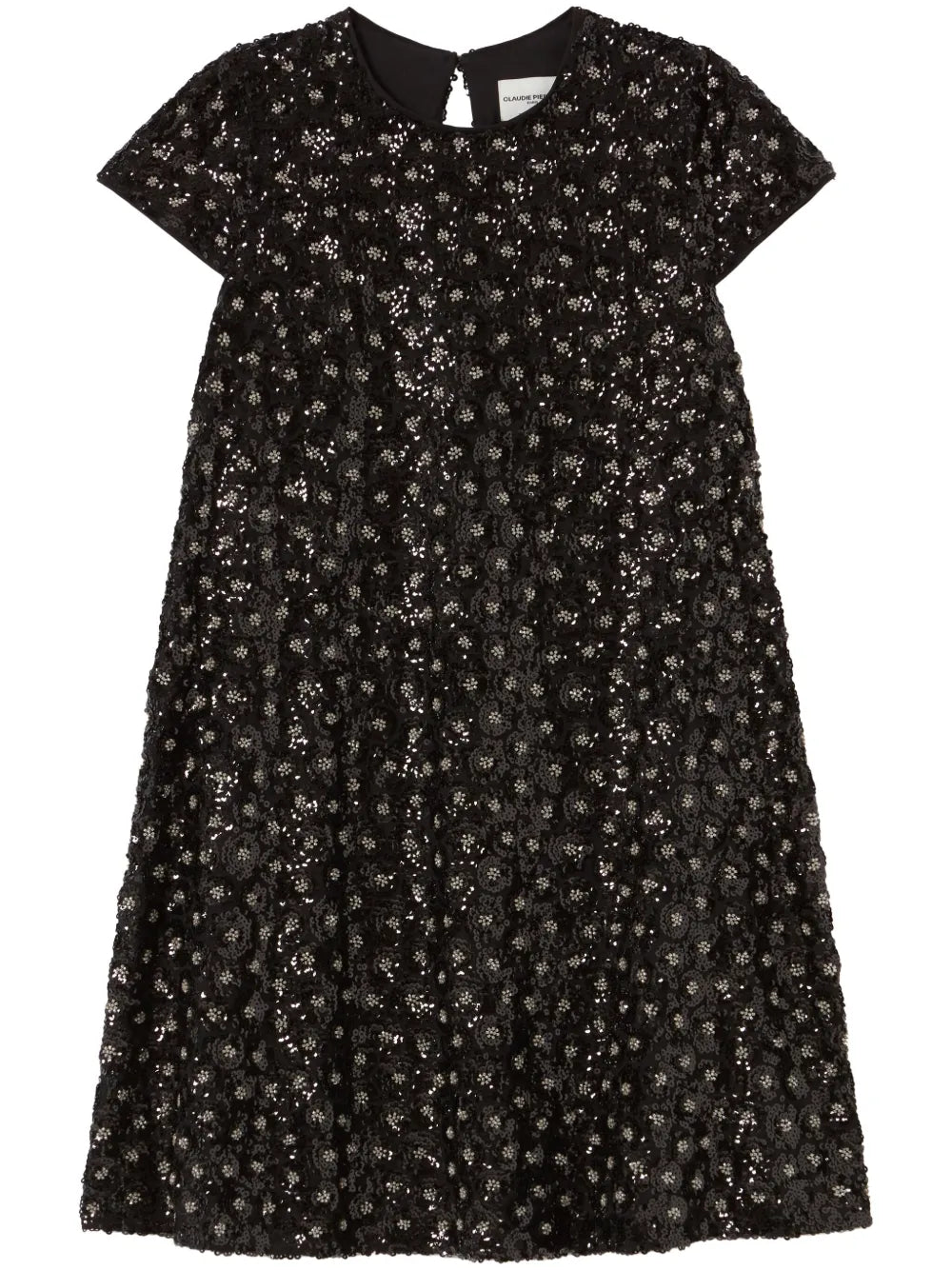 Embroidered Mini Dress