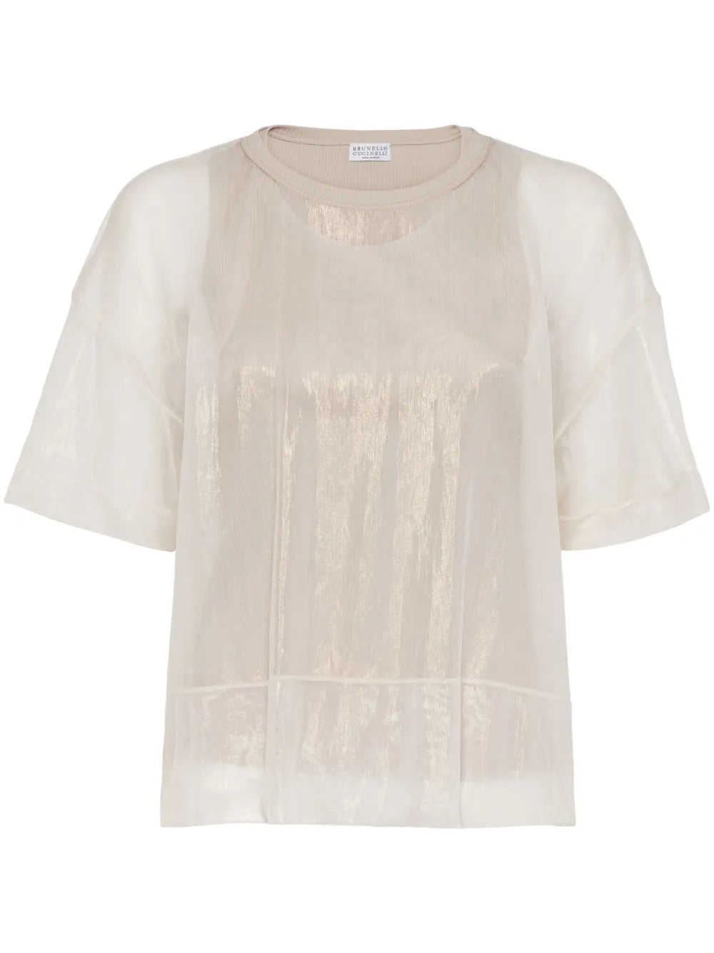 Semi-Sheer Layered T-Shirt