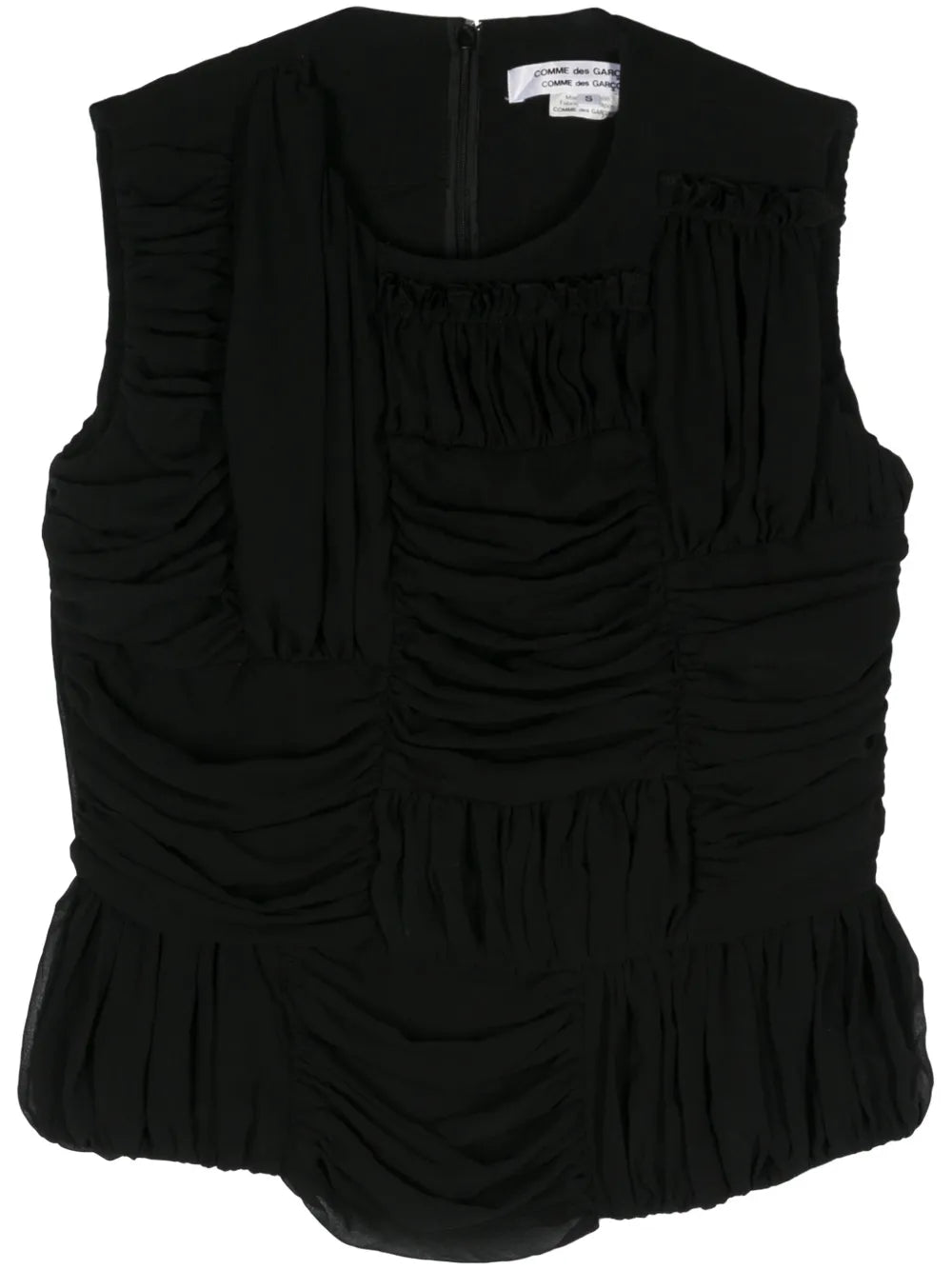 Ruched Sleeveless Top