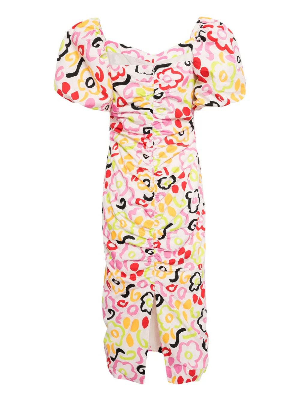 Tessa Ruched Cotton Dress