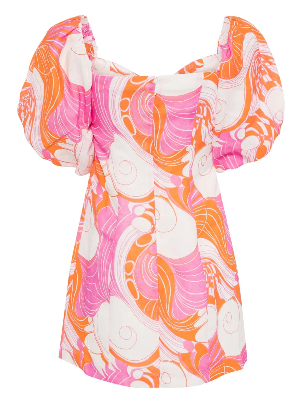 Dali Floral-Print Off-Shoulder Minidress