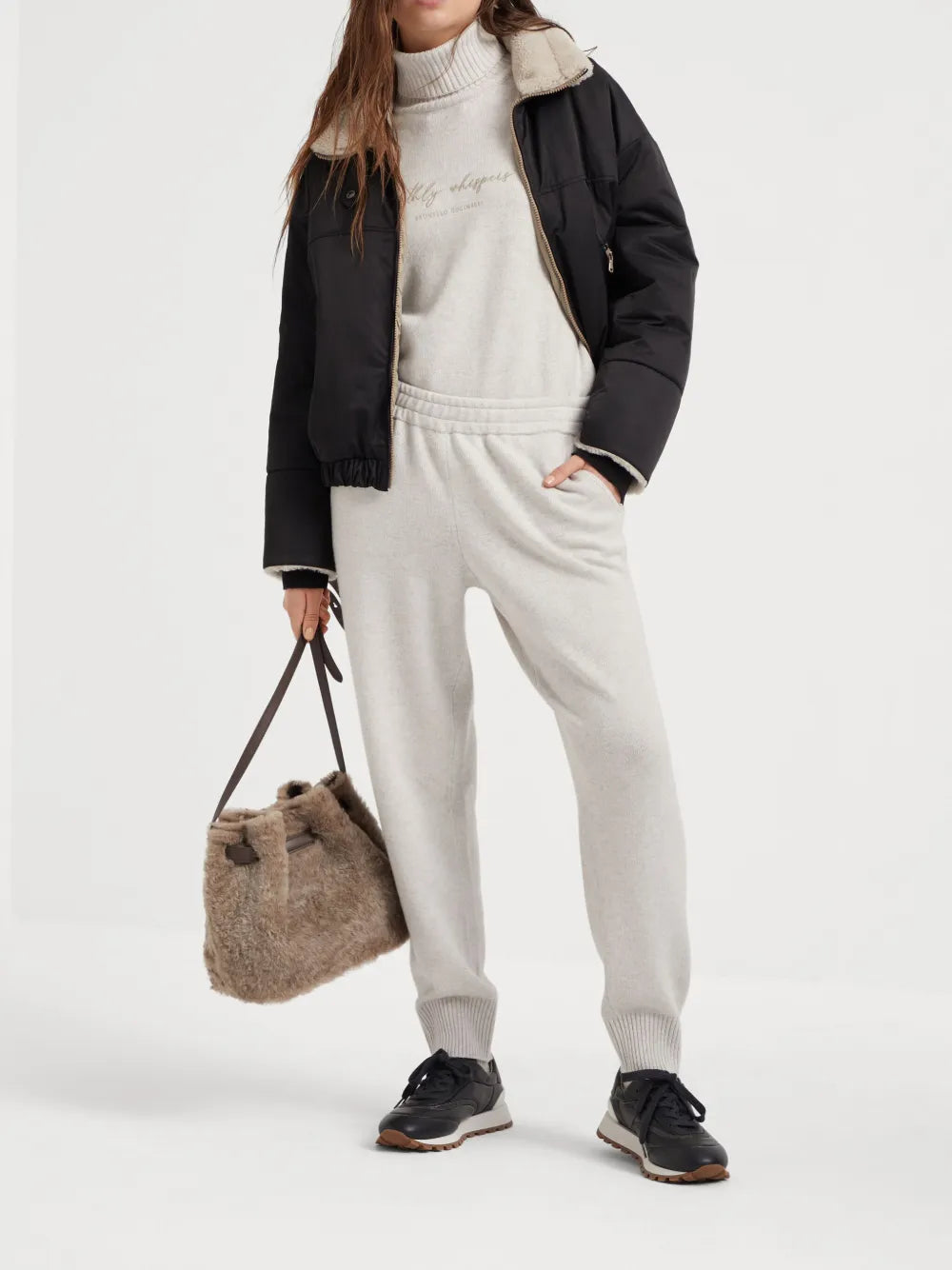 Monili-Chain Padded Jacket