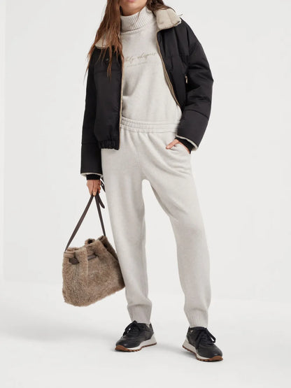 Monili-Chain Padded Jacket