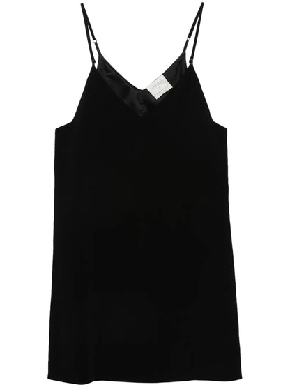 V-Neck Mini Dress