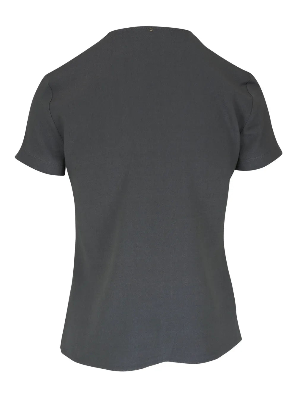 V-Neck Short-Sleeved Blouse