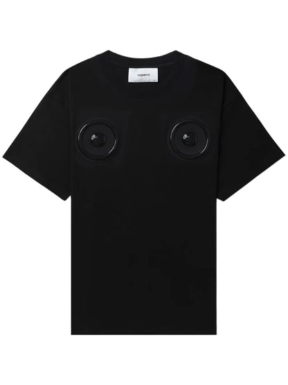 Appliqué Cotton T-Shirt