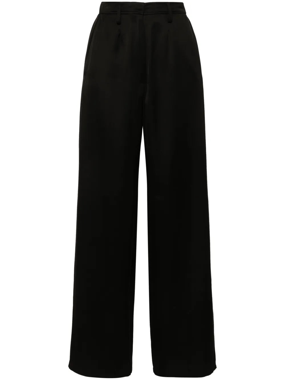 Wide-Leg Tailored Trousers