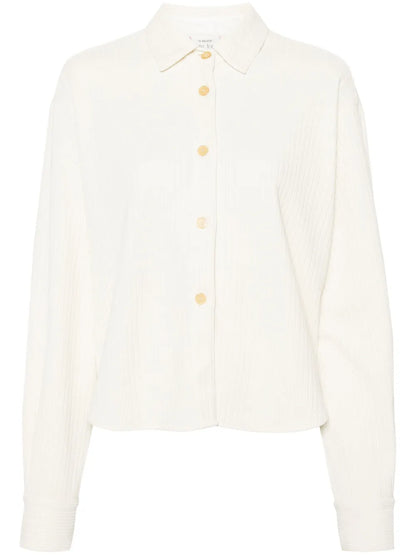 Long-Sleeve Corduroy Shirt