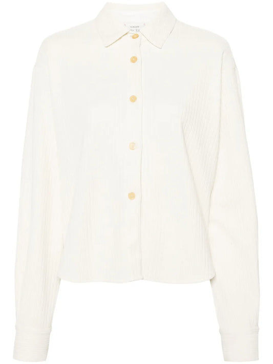 Long-Sleeve Corduroy Shirt