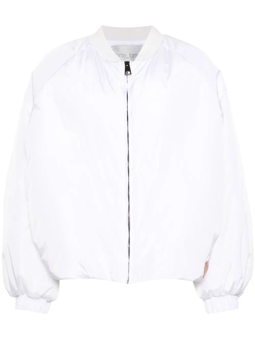 Logo-Patch Padded Bomber Jacket