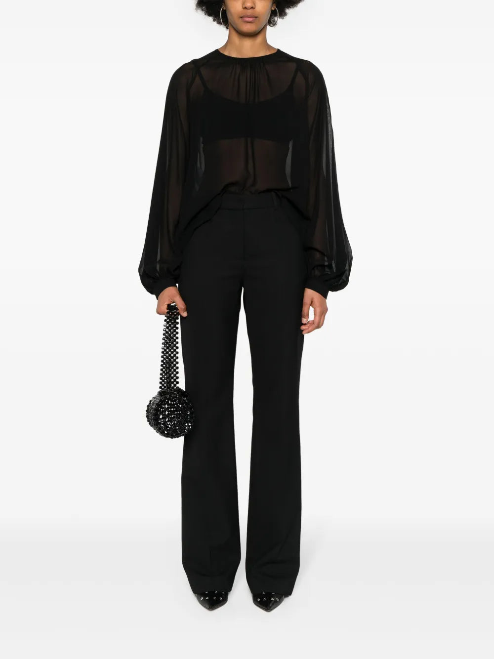 Renee Puff-Sleeve Blouse