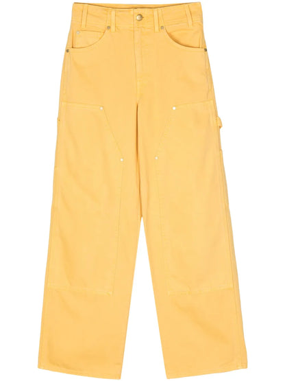 High-Rise Straight-Leg Jeans