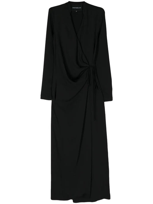 Jenella Crepe Wrap Dress