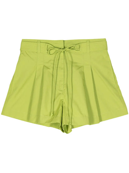 Drawstring Cotton Shorts