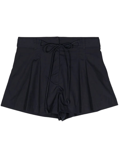 Drawstring Cotton Shorts
