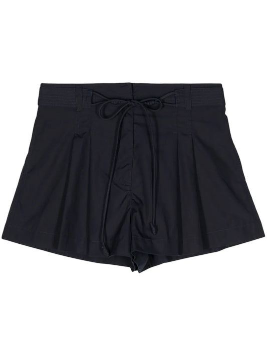 Drawstring Cotton Shorts
