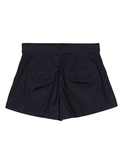 Drawstring Cotton Shorts
