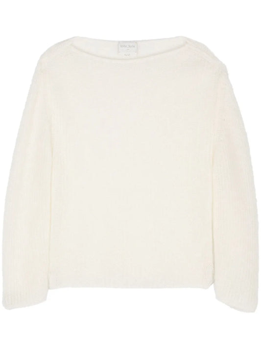 Drop-Shoulder Brushed Jumper