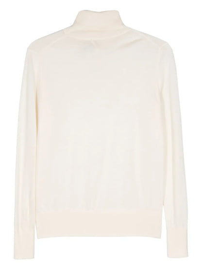 Roll-Neck Virgin-Wool Jumper