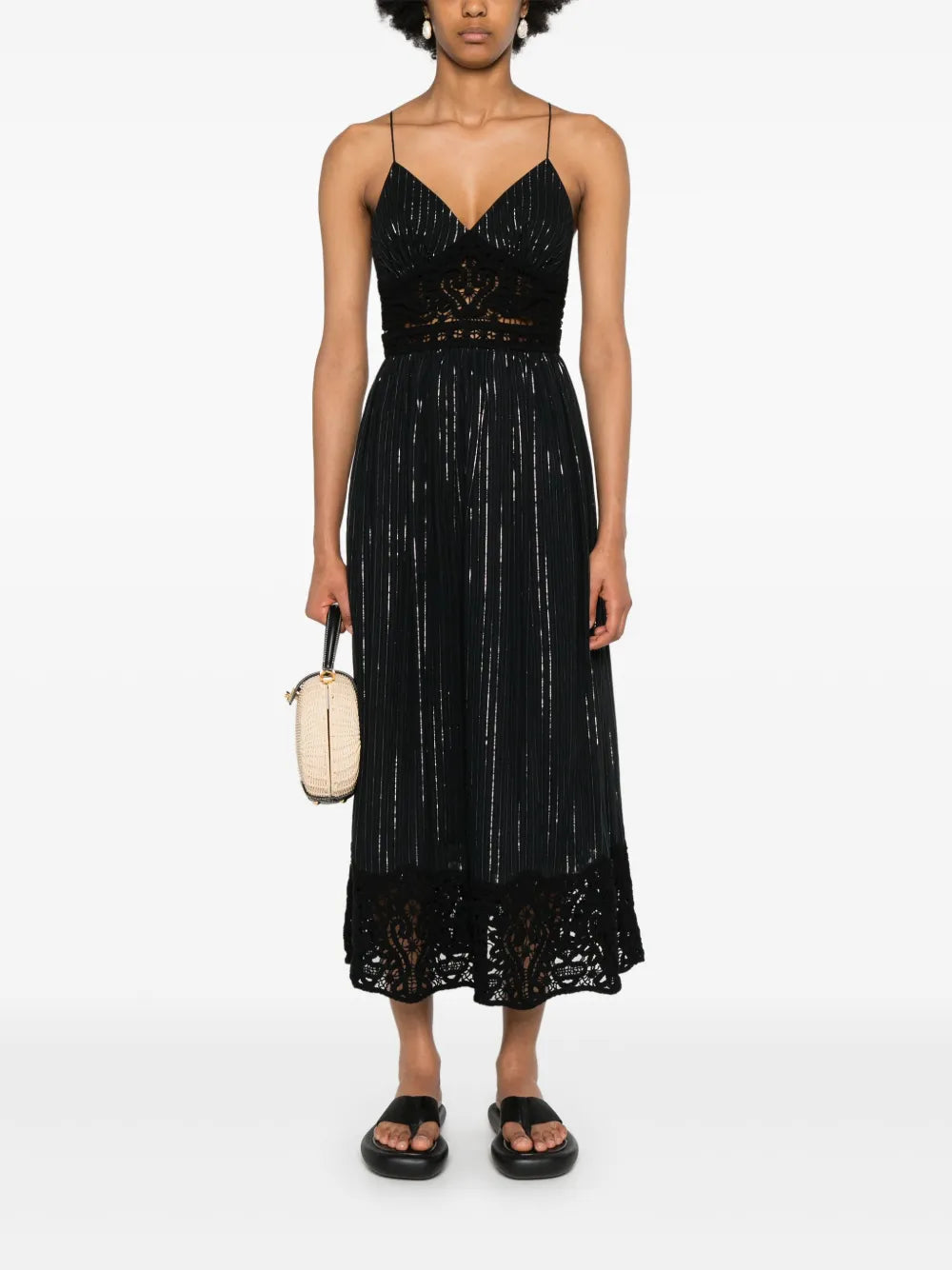 Crochet-Detailing Dress