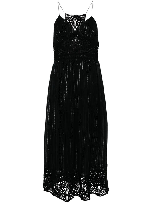 Crochet-Detailing Dress