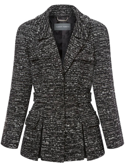 Single-Breast Tweed Jacket
