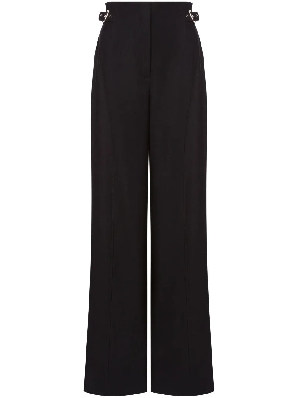 Side-Tab Palazzo Pants