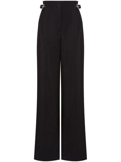 Side-Tab Palazzo Pants
