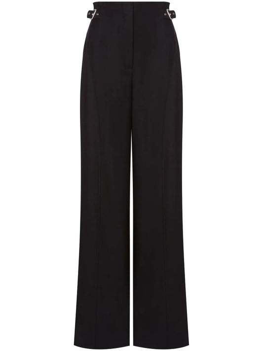 Side-Tab Palazzo Pants