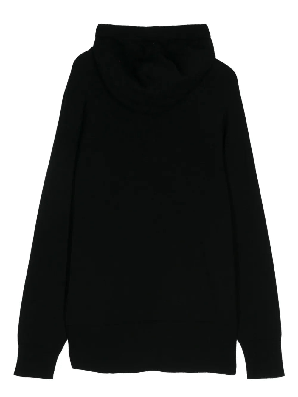 Knitted Drawstring Hoodie