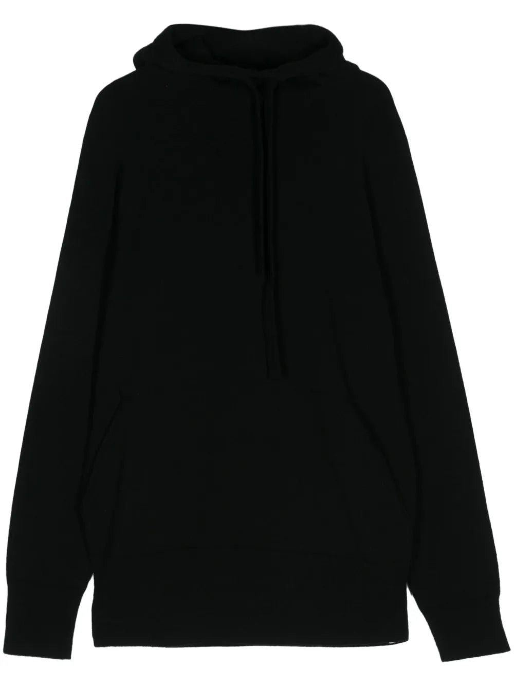 Knitted Drawstring Hoodie