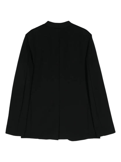Single-Breasted Scuba Blazer