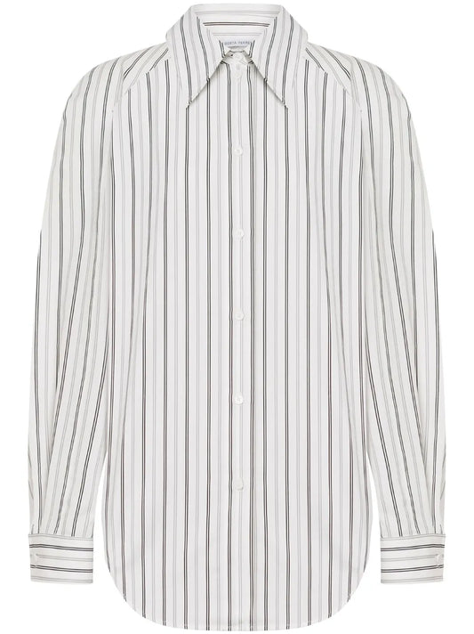 Long-Sleeved Striped Shirt