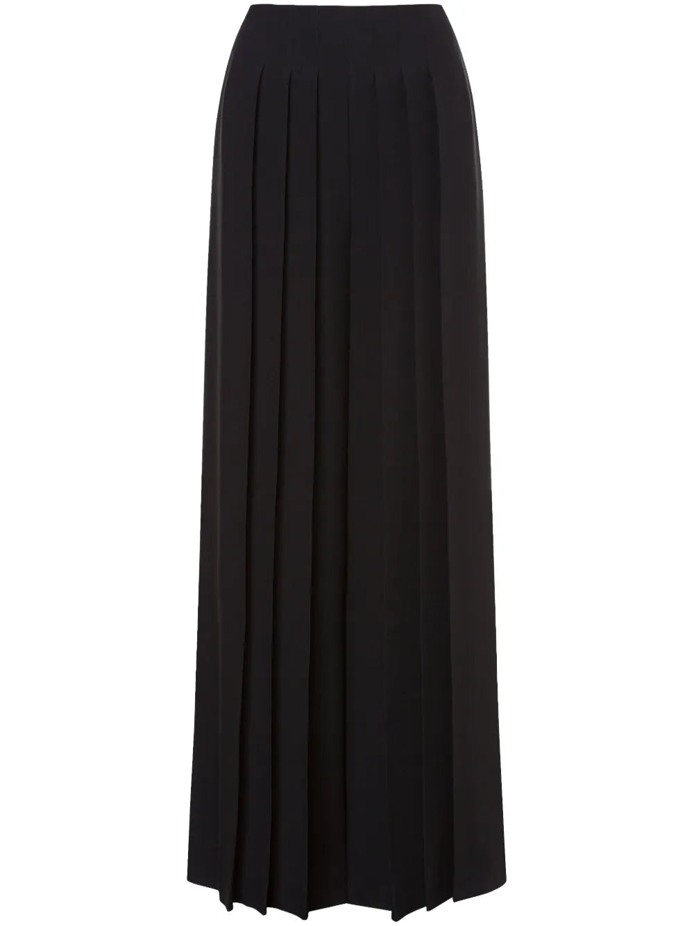 Pleated Wide-Leg Trousers